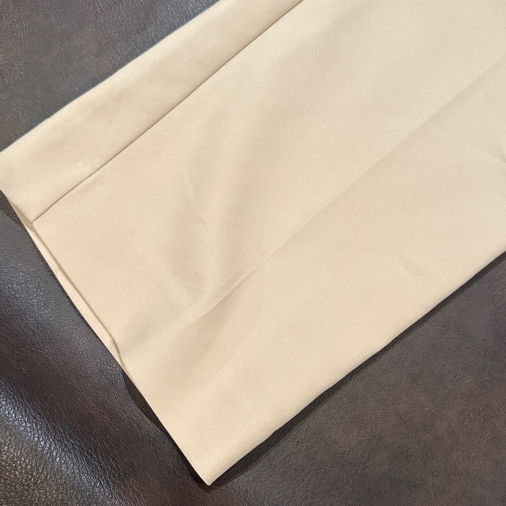 Express Beige Boot Cut Dress Pants - Picture 2 of 5